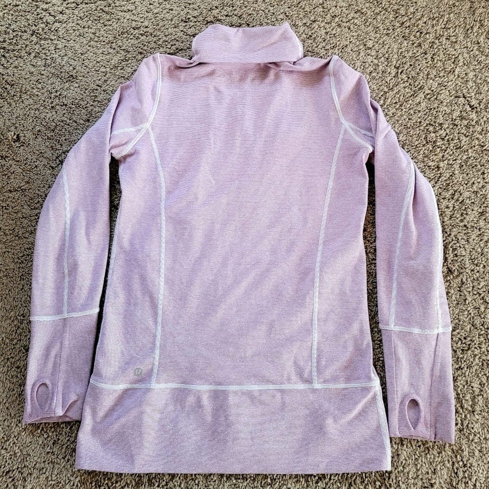 LULULEMON IN STRIDE PURPLE JACKET SIZE 8 - Picture 5 of 9